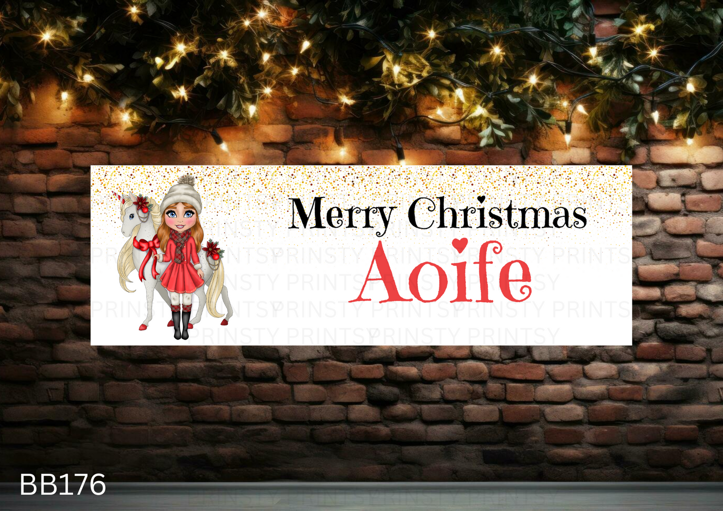 Dolly Christmas Banner