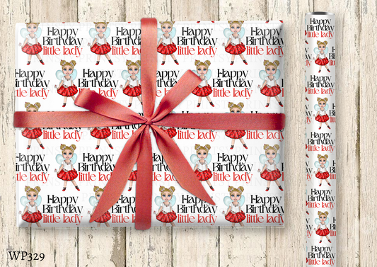 Little Ladybird Dolly Wrapping Paper