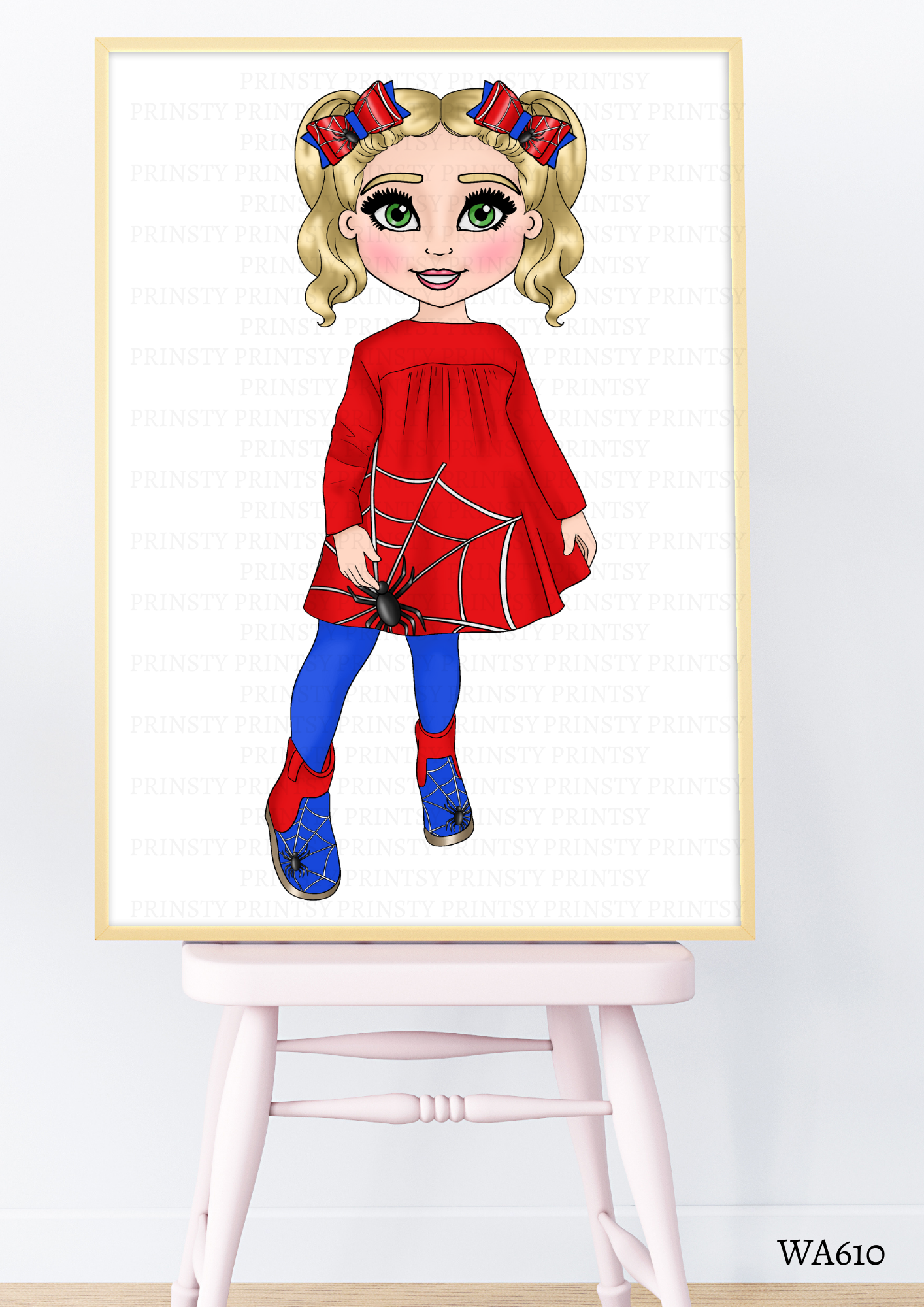 Web Dolly Wall Art