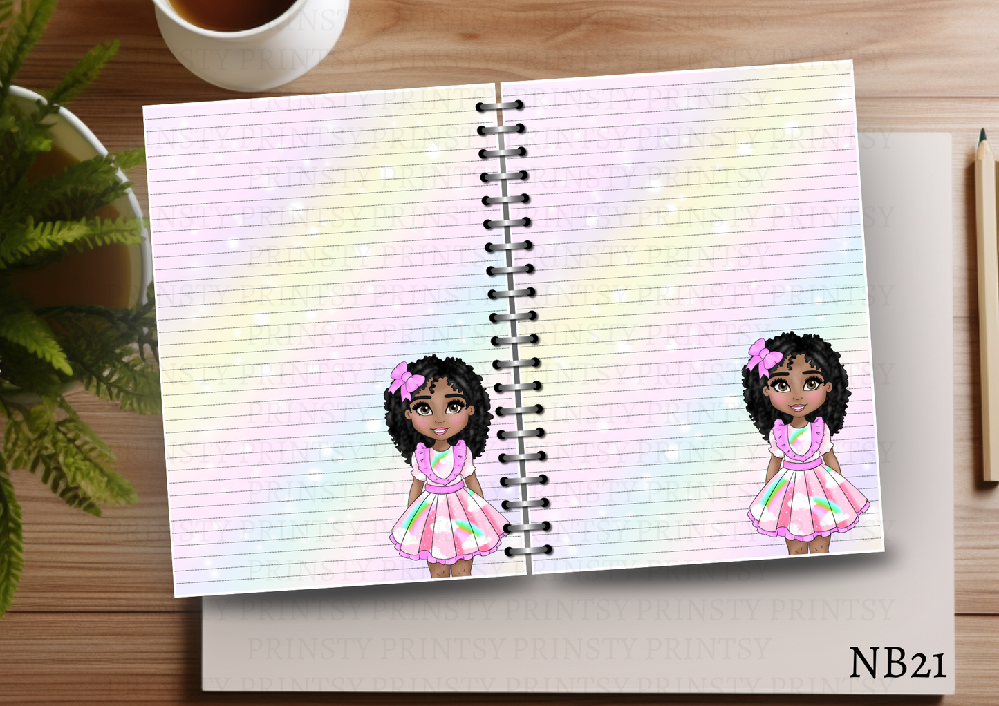 Rainbow Dolly Note Book