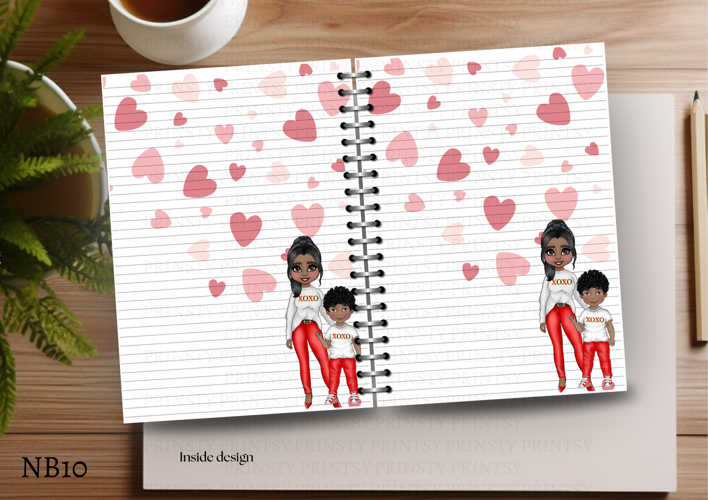 Dolly Valentines Note Book