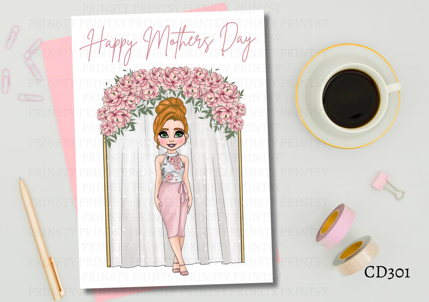 Dolly Mother's Day Card