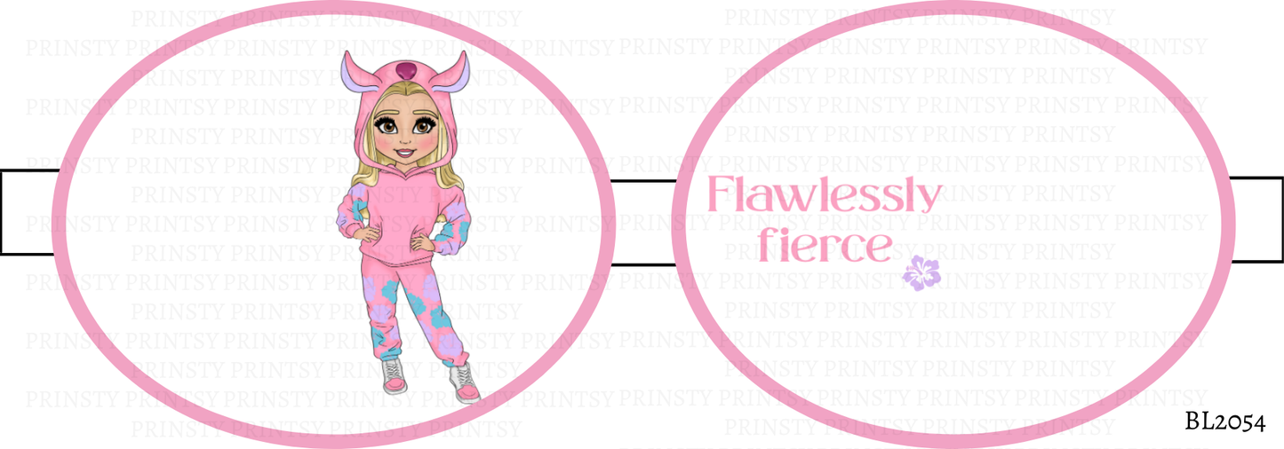 Pink Hawaiian Dolly Bow Loop