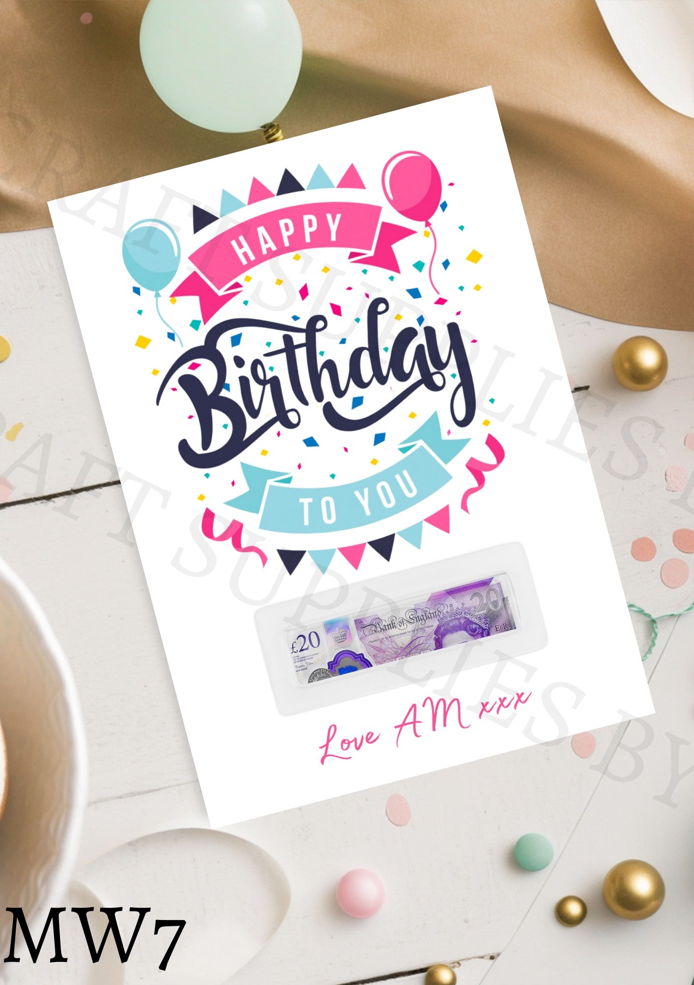 Birthday Money card