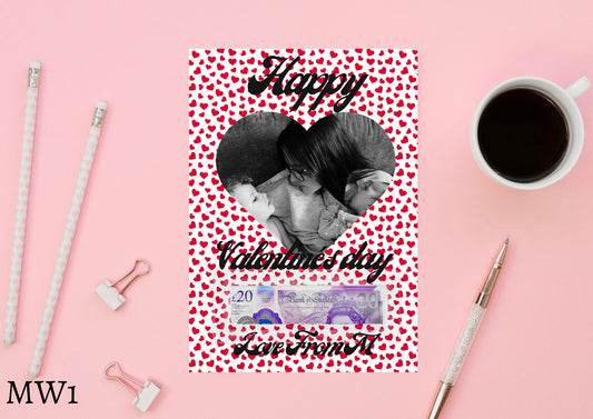 Valentine's Money card