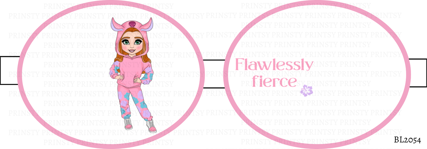 Pink Hawaiian Dolly Bow Loop