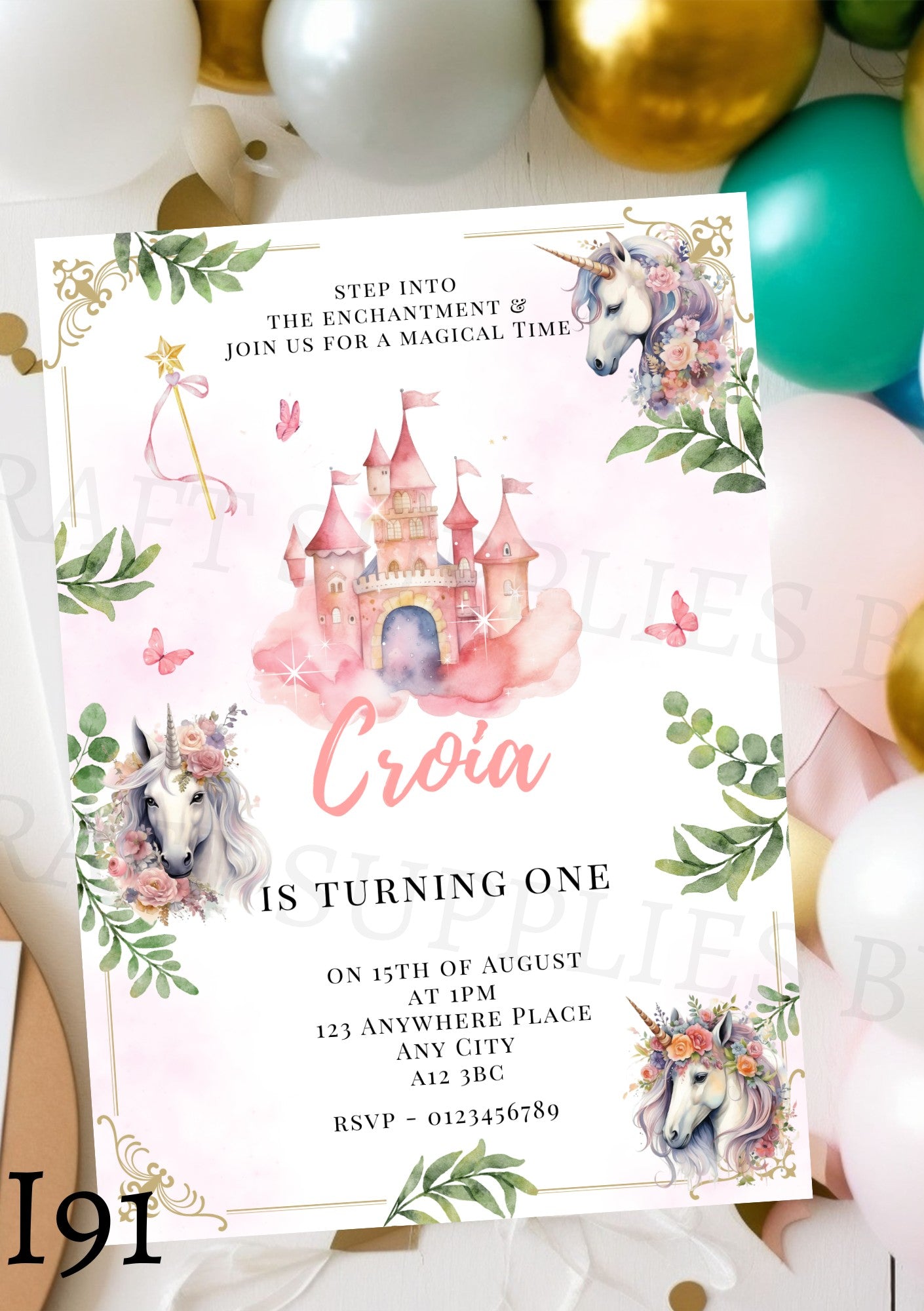 Unicorn Invite