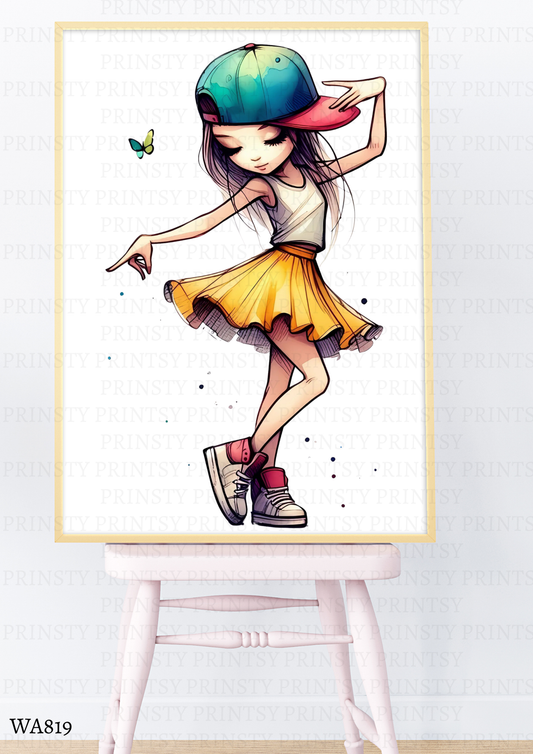 Street Dance Wall Art