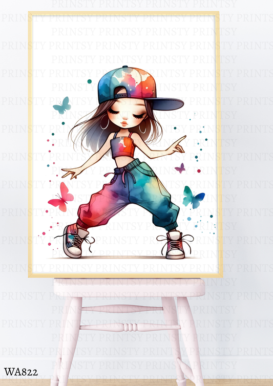 Street Dance Wall Art