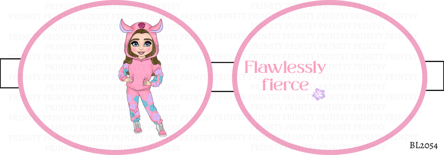 Pink Hawaiian Dolly Bow Loop