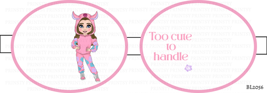 Pink Hawaiian Dolly Bow Loop