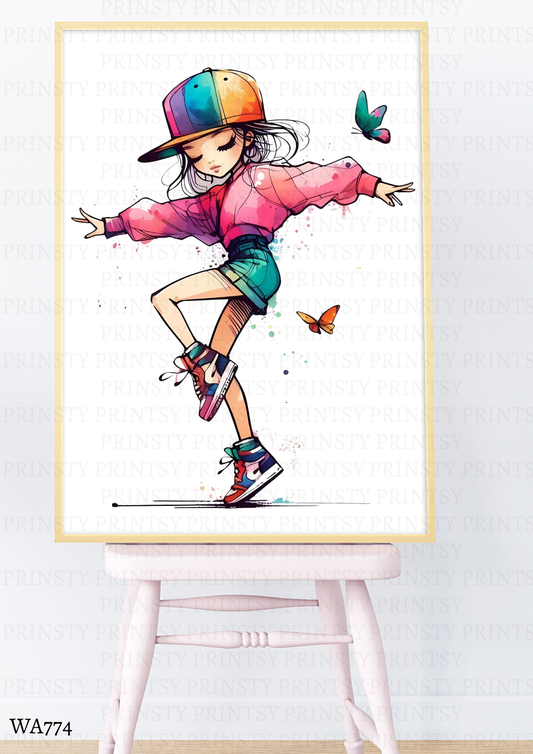 Street Dance Wall Art