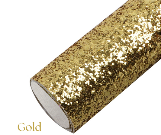 Gold Chunky Glitter Sheet