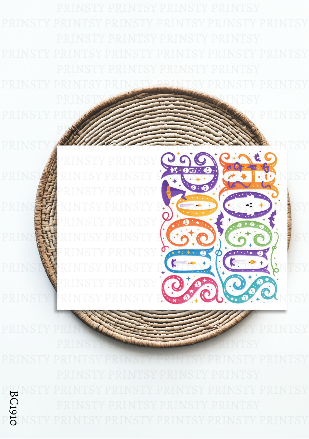 Hocus Pocus Bow Card – BC1910