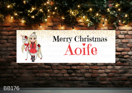 Dolly Christmas Banner