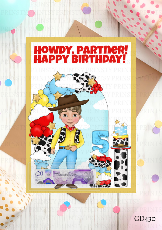 Toy Land Dude Money Card