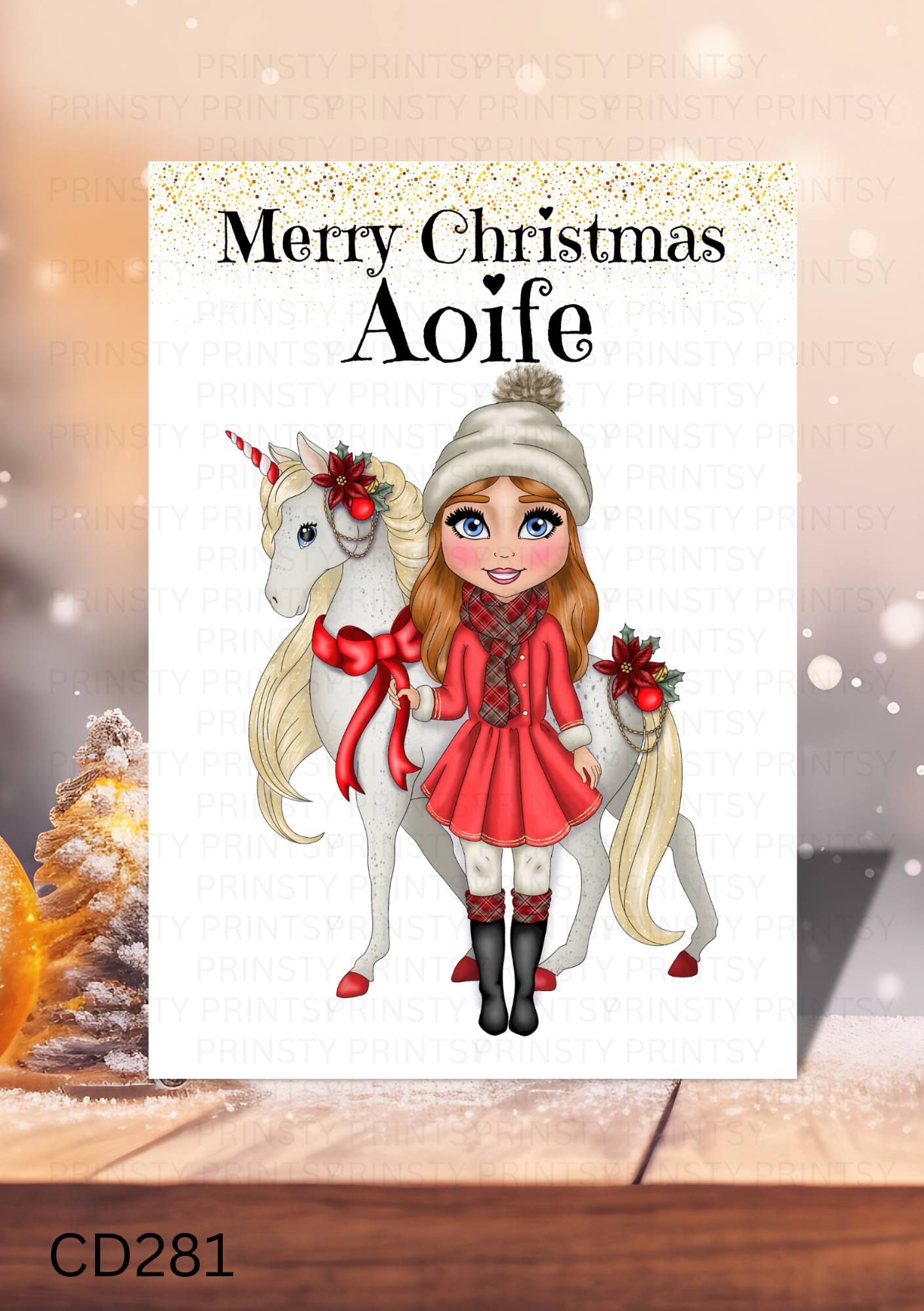 Dolly Christmas Card