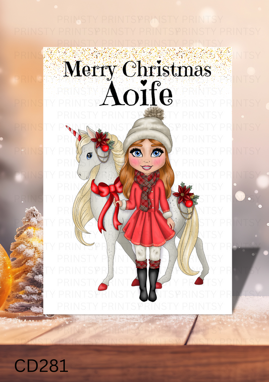 Dolly Christmas Card