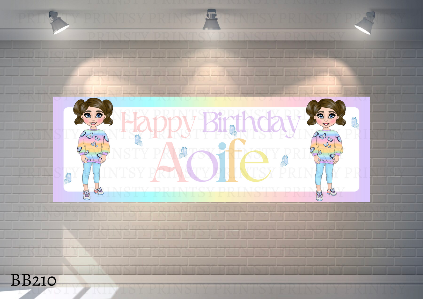 Butterfly Dolly Banner