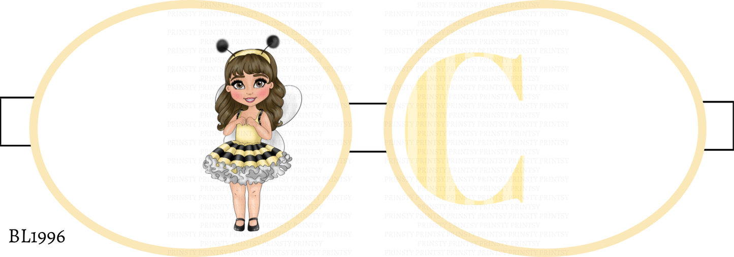 Little Honey Bee Dolly Bow Loop