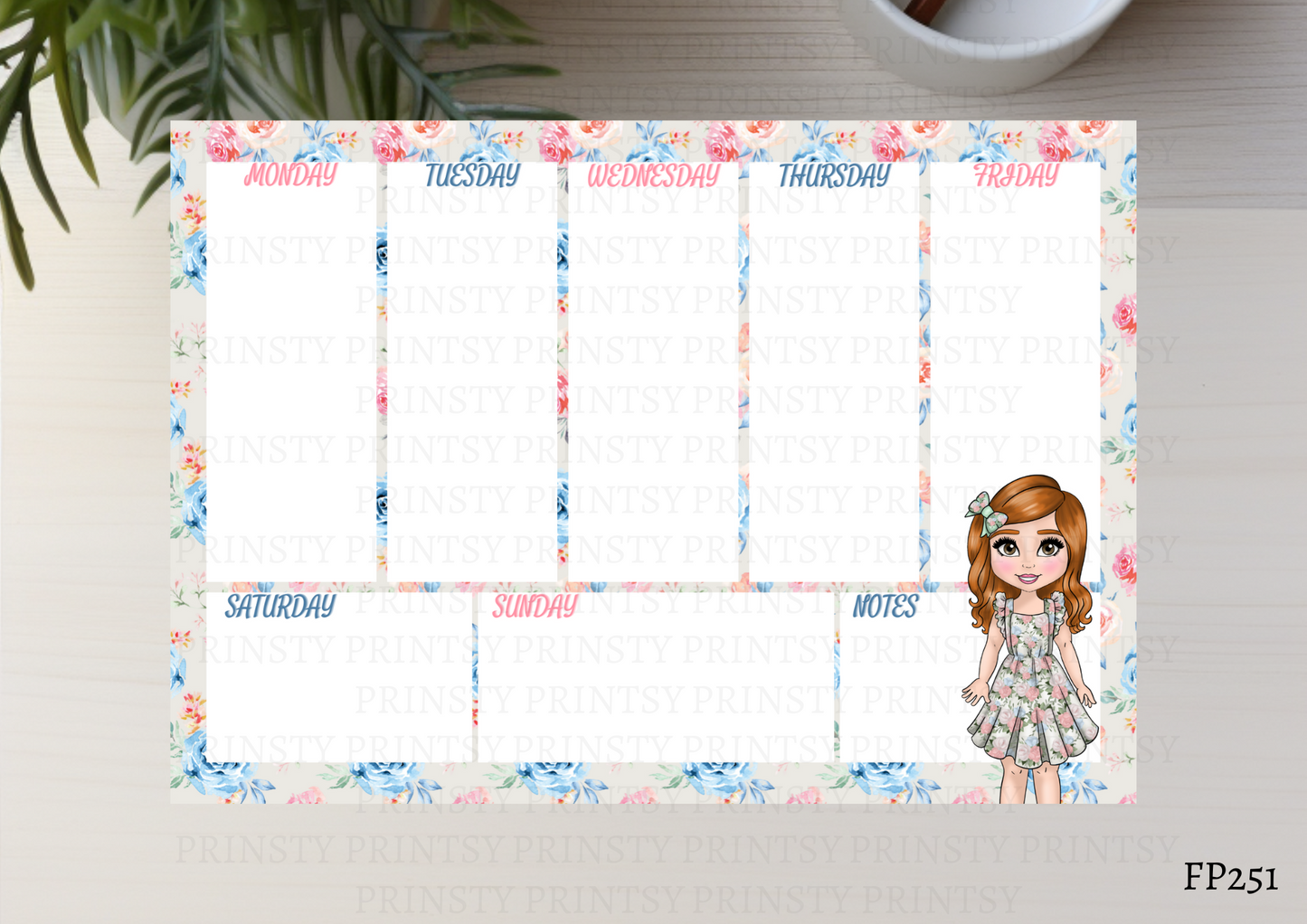Vintage Dolly Planner