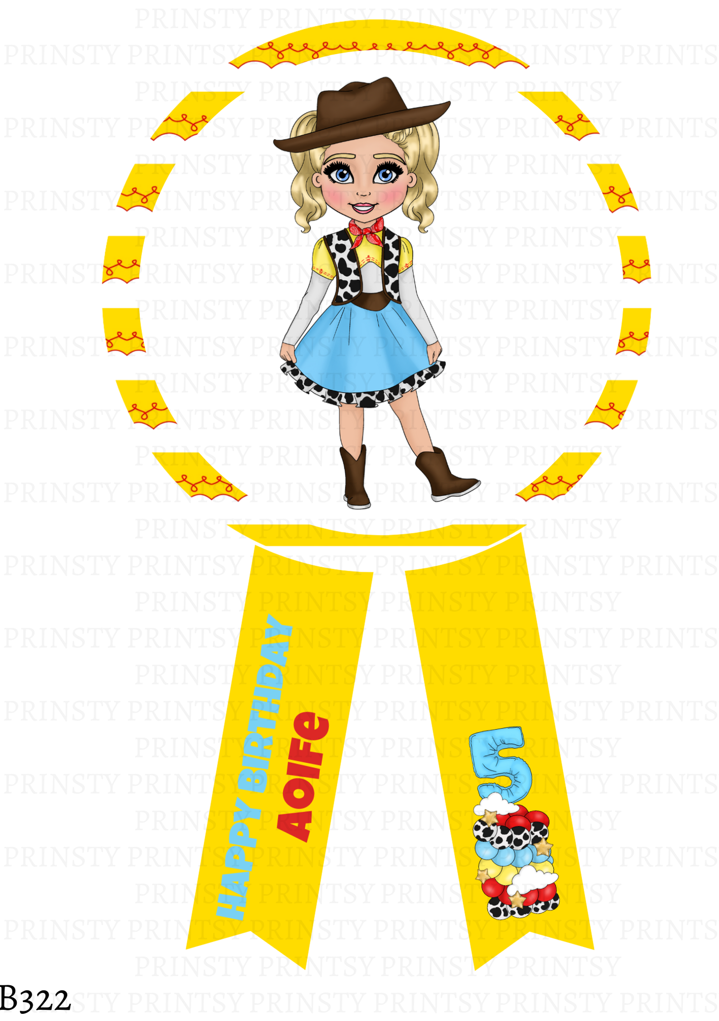 Toy Land Dolly Badge