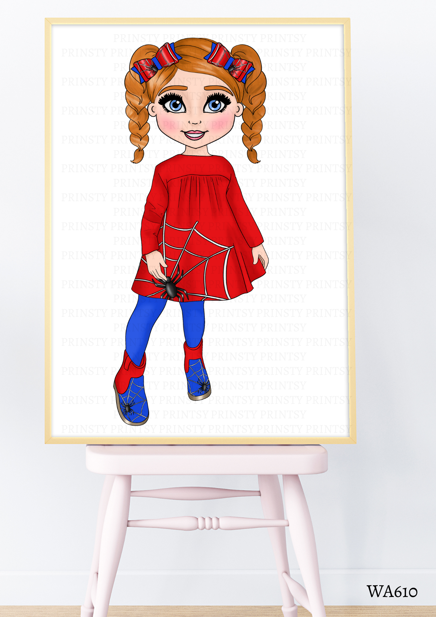 Web Dolly Wall Art