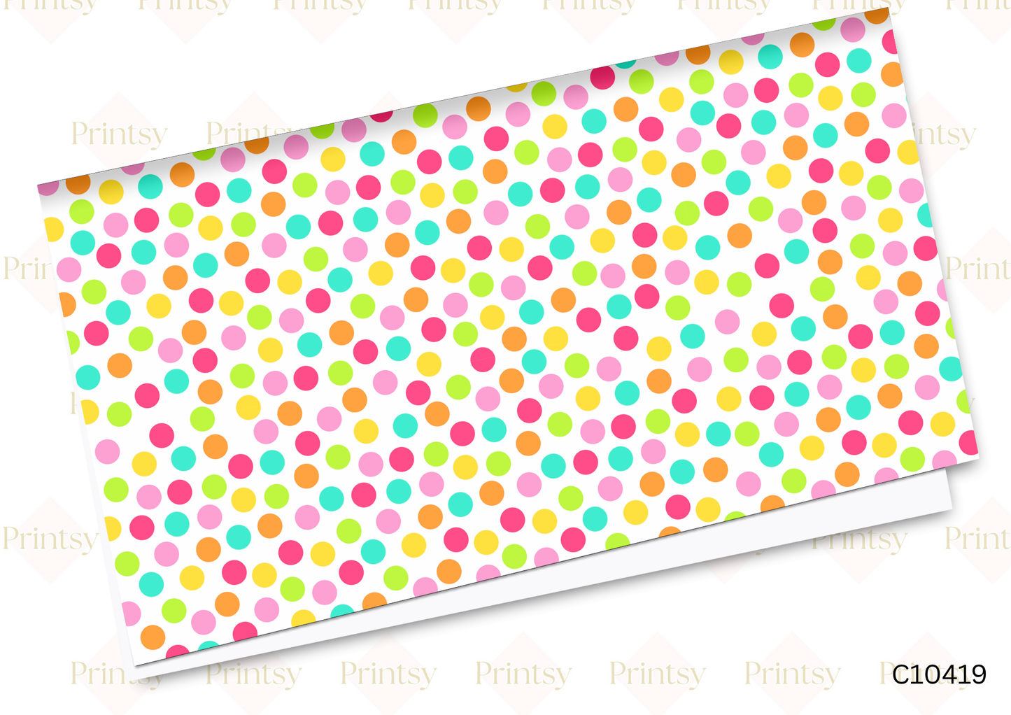 Bright Summer Spots Canvas