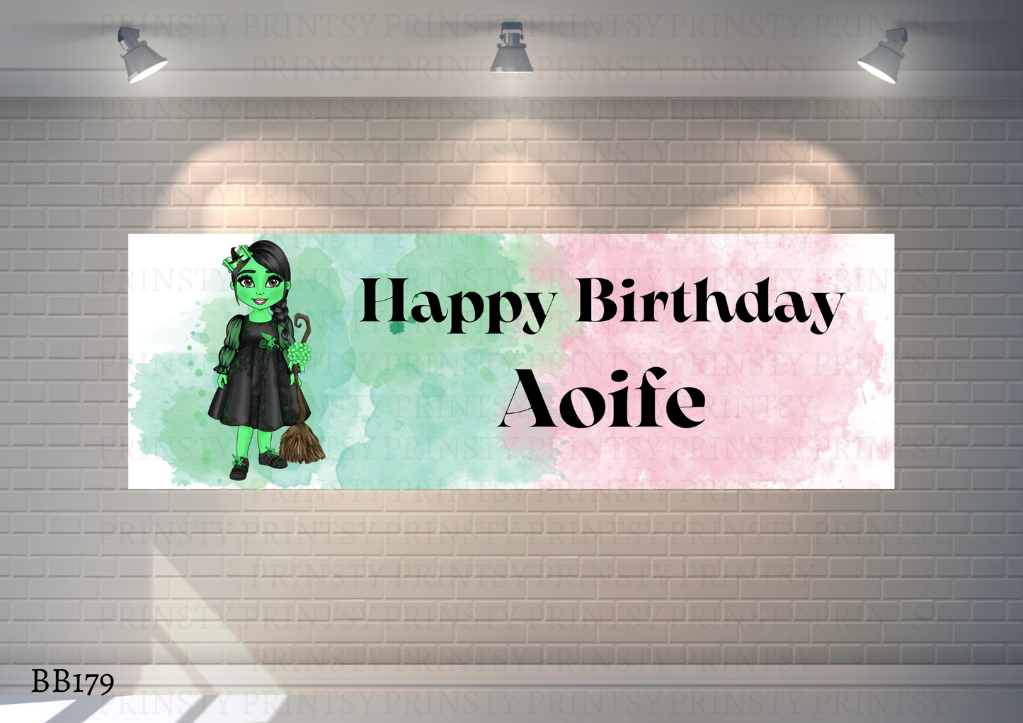 Wicked Birthday Banner