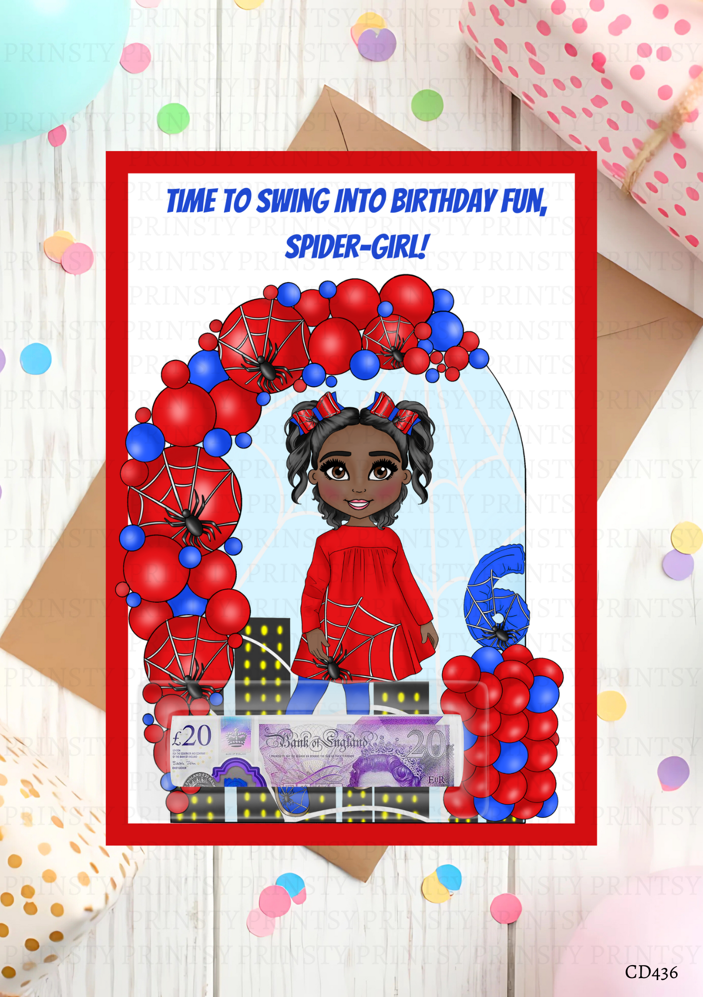 Web Dolly Money Card