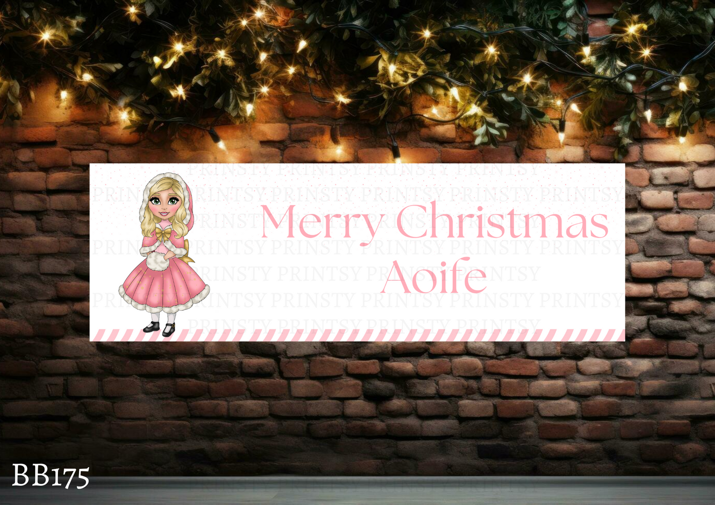 Christmas Dolly Banner