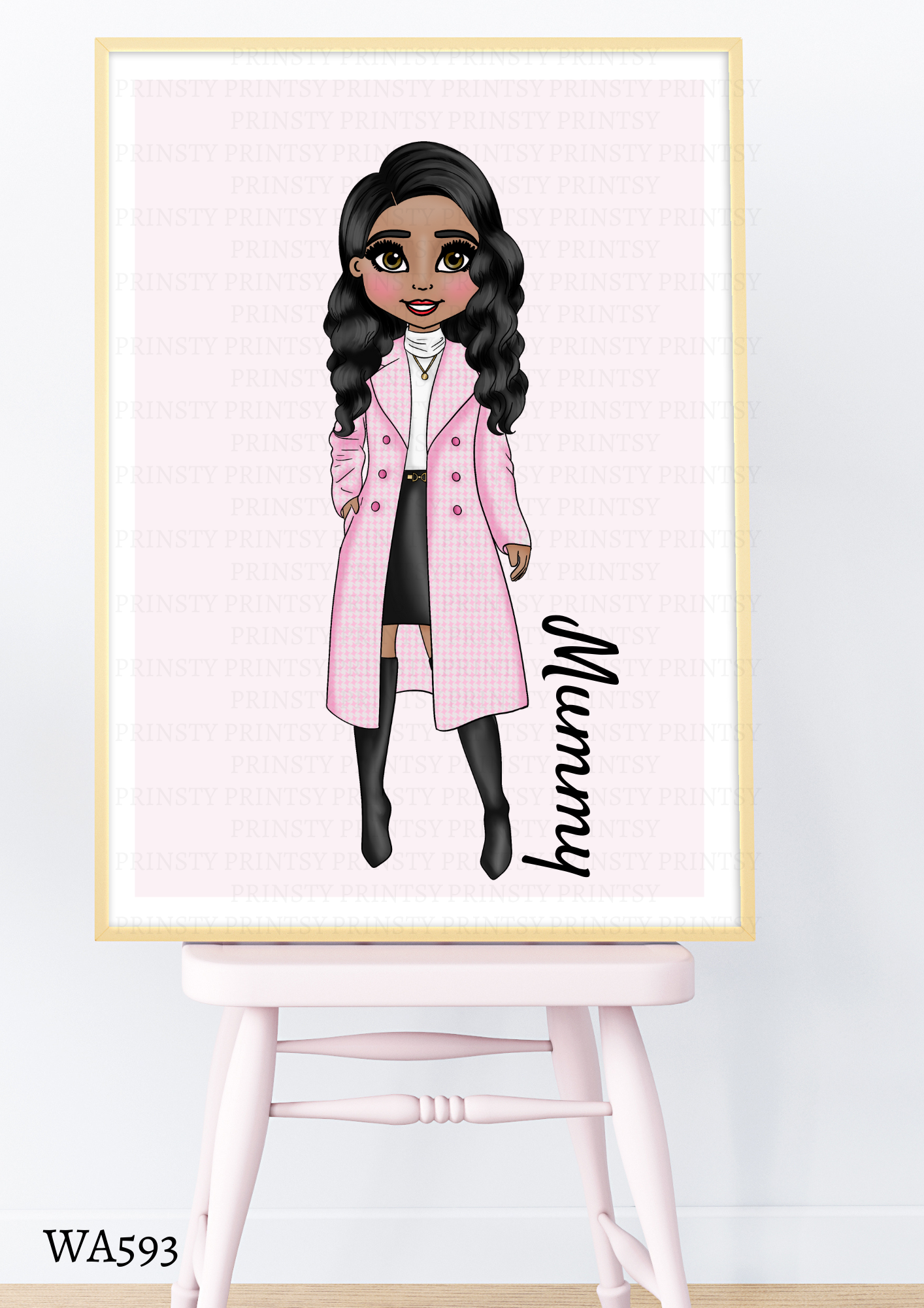 Elegant Dolly Wall Art