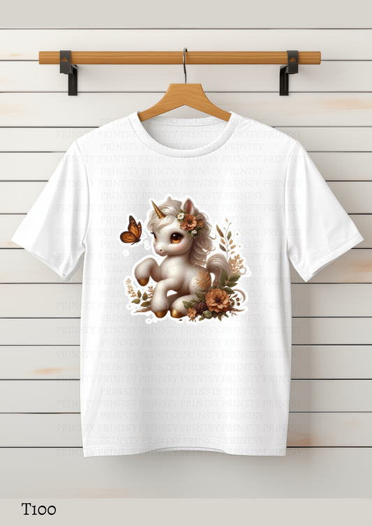 Autumn Unicorn Kids T-Shirt