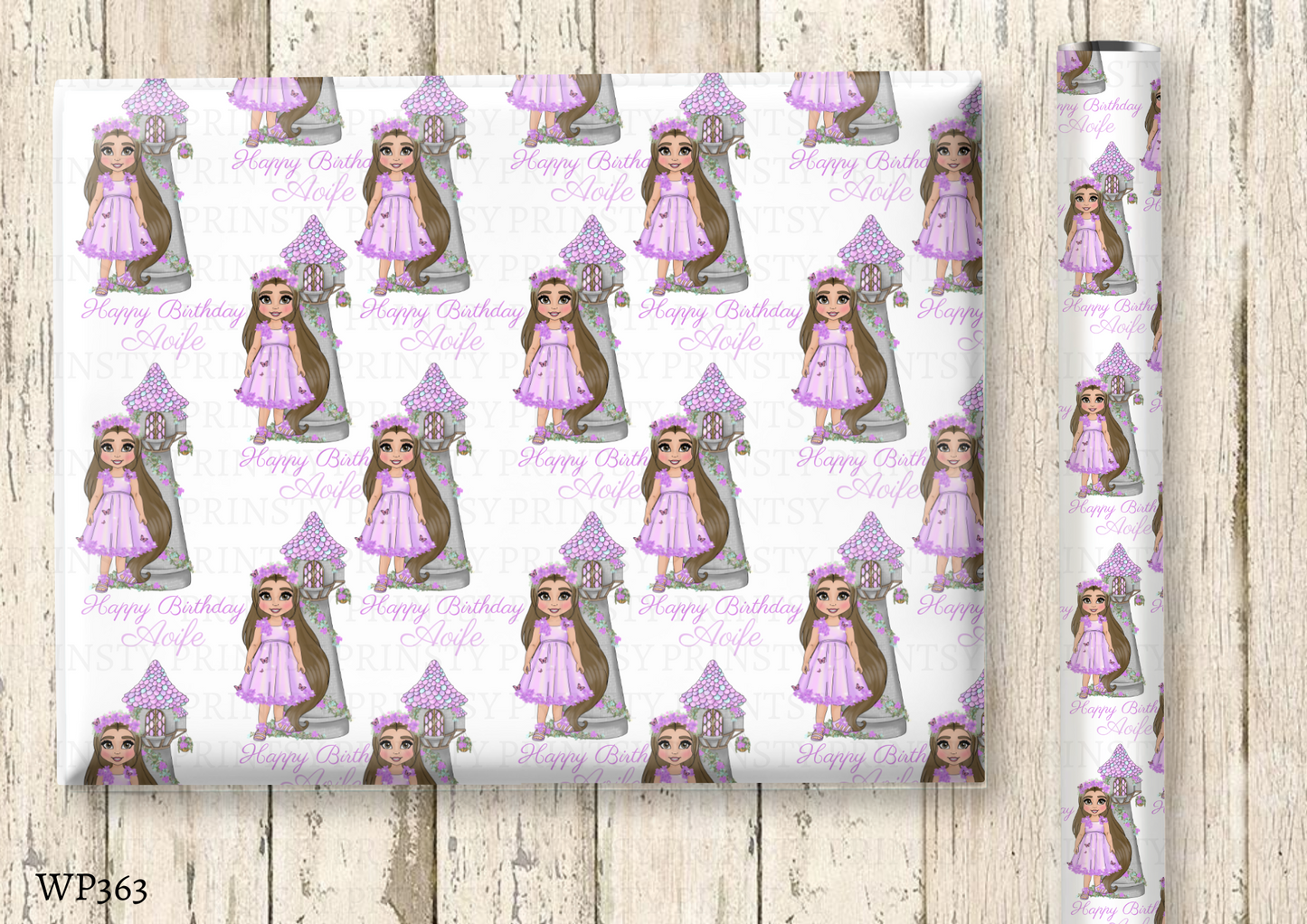 Punzie Dolly Wrapping Paper