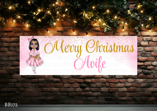 Christmas Dolly Banner