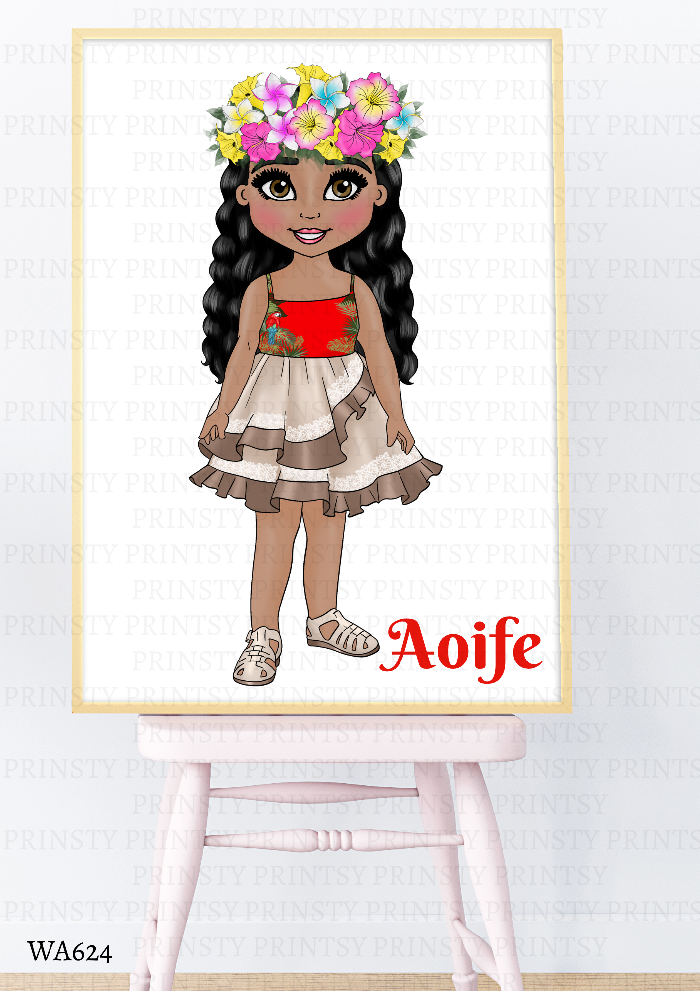 Polynesian Dolly Wall Art