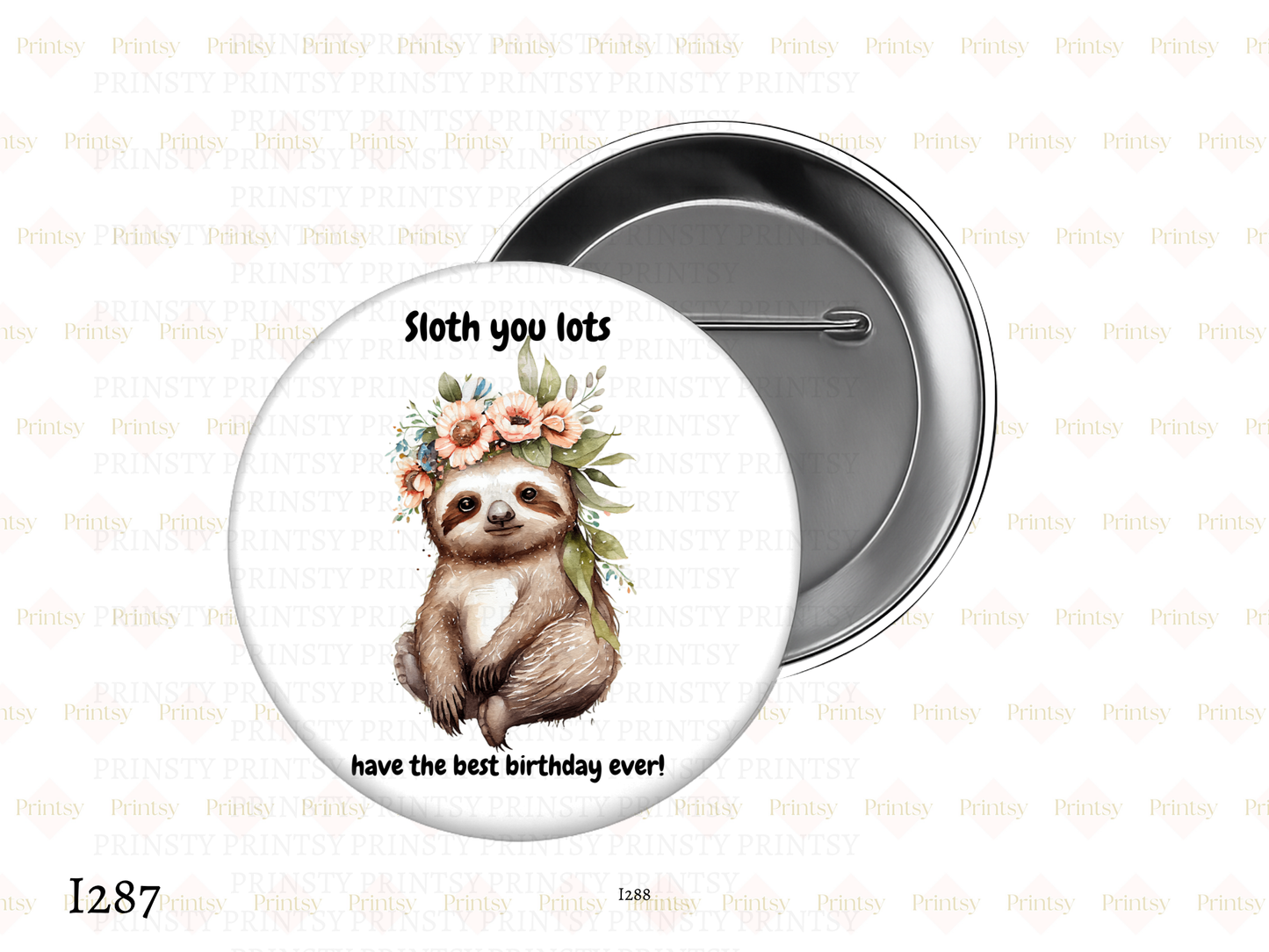 Sloth BowBitz/Badges