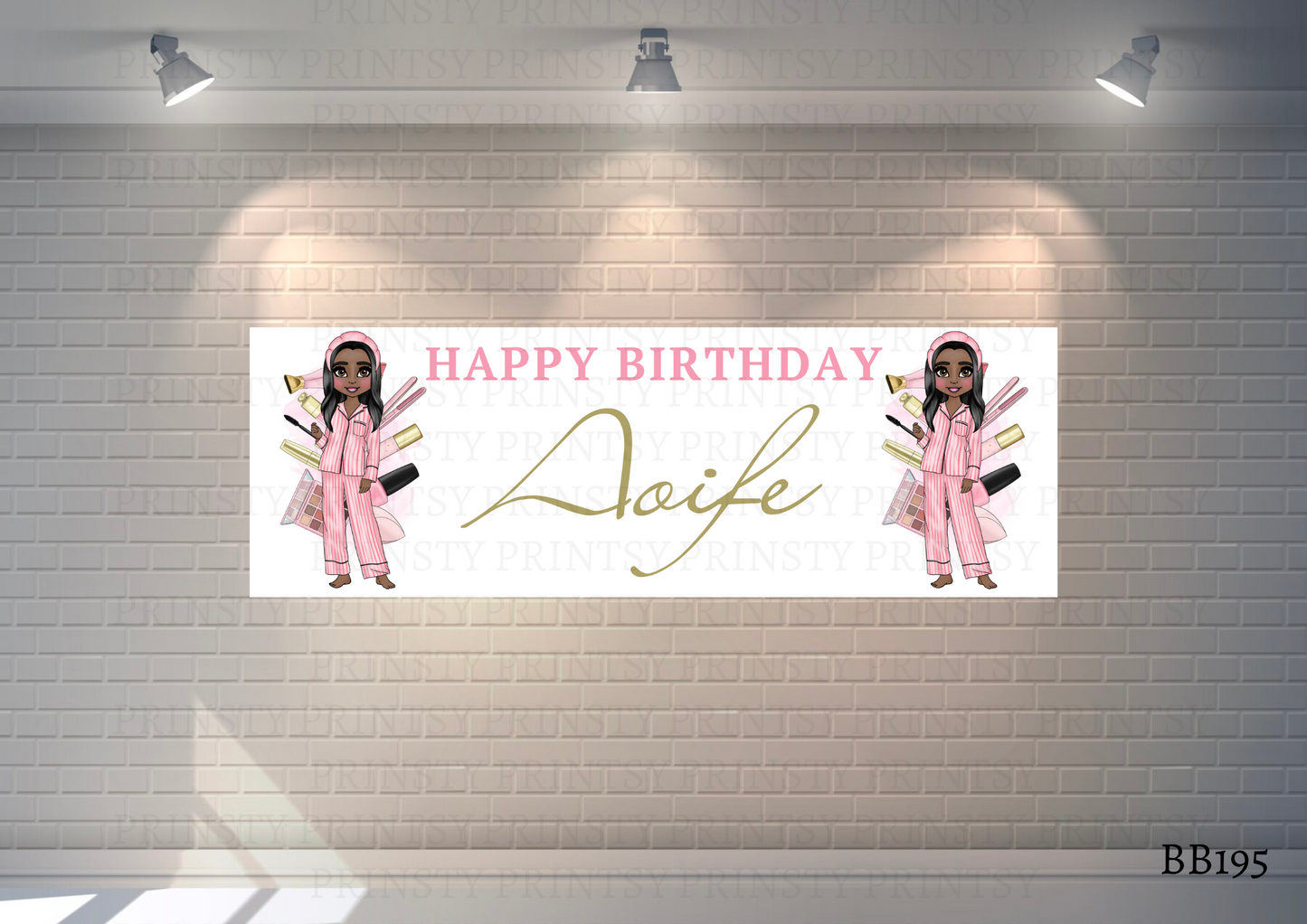 Make Up Dolly Banner