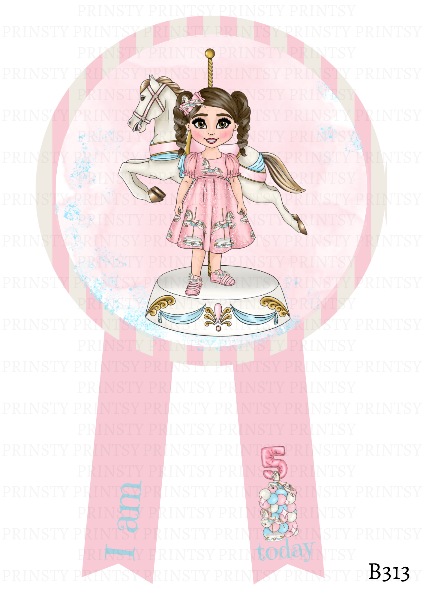 Carousel Dolly Badge