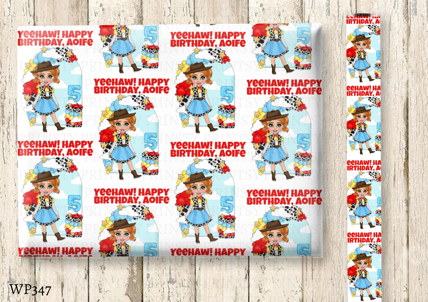 Toy Land Dolly Wrapping Paper