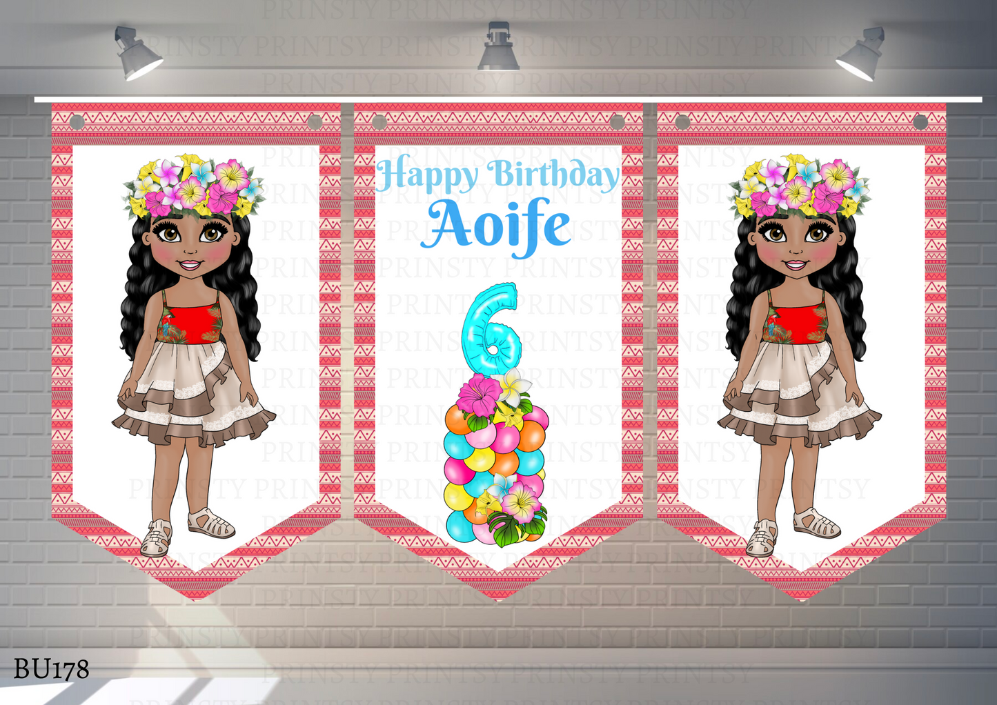 Polynesian Dolly Bunting