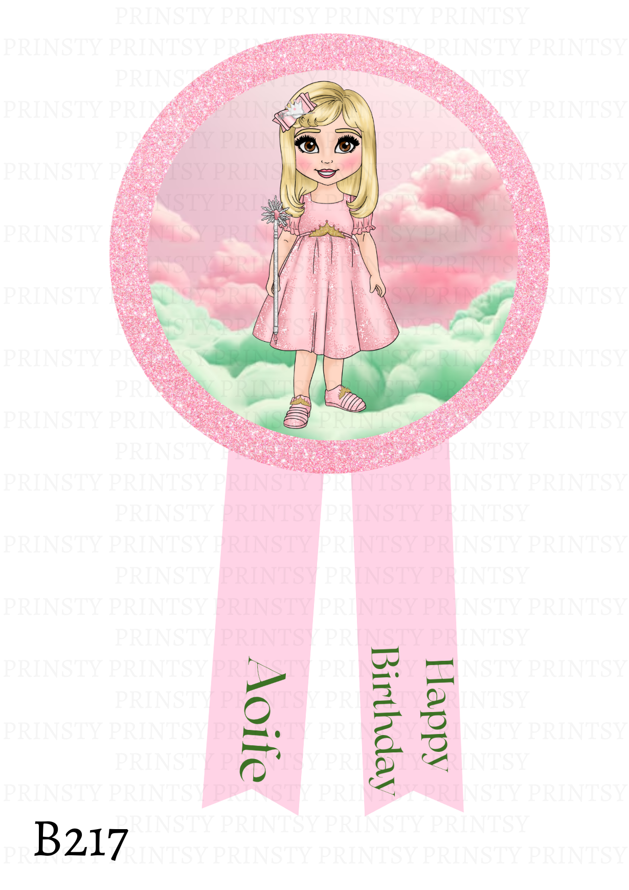 Wicked Dolly Birthday Badge