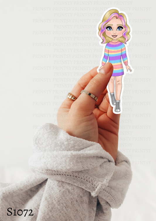 Spooky & Kooky Dolly Sticker Sheet