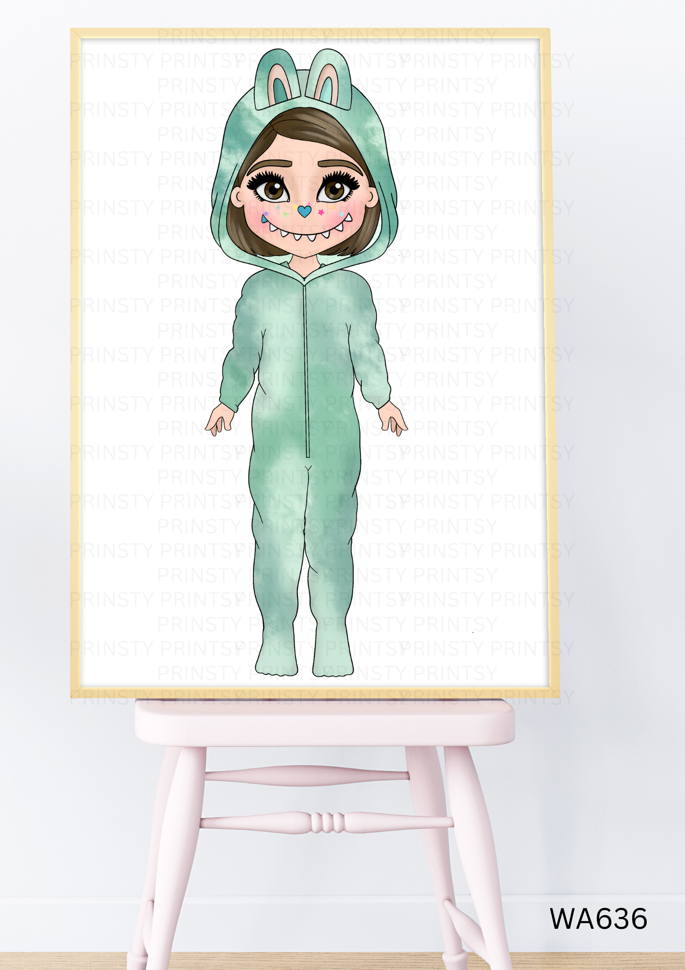 Mini Magic Monster Dolly Wall Art