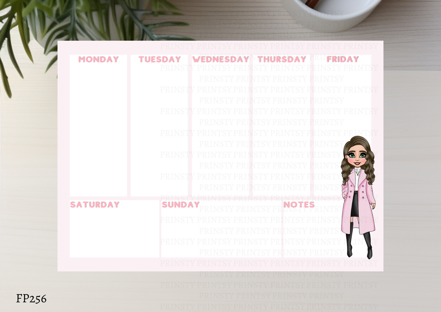 Elegant Dolly Planner