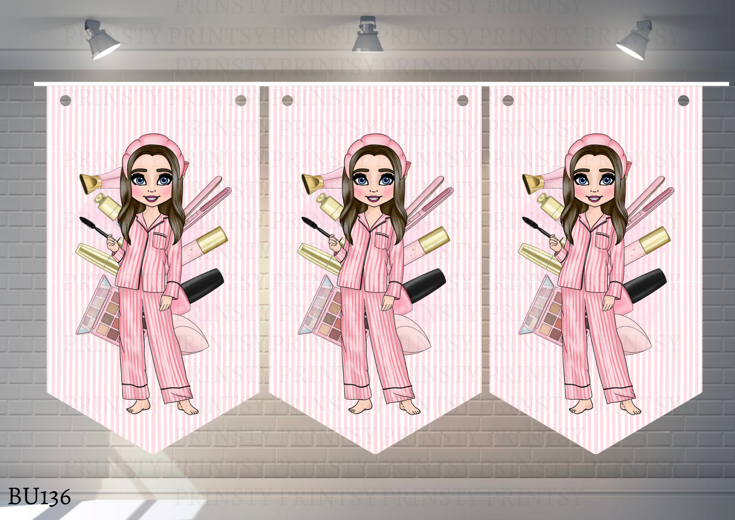 Make Up Dolly Bunting