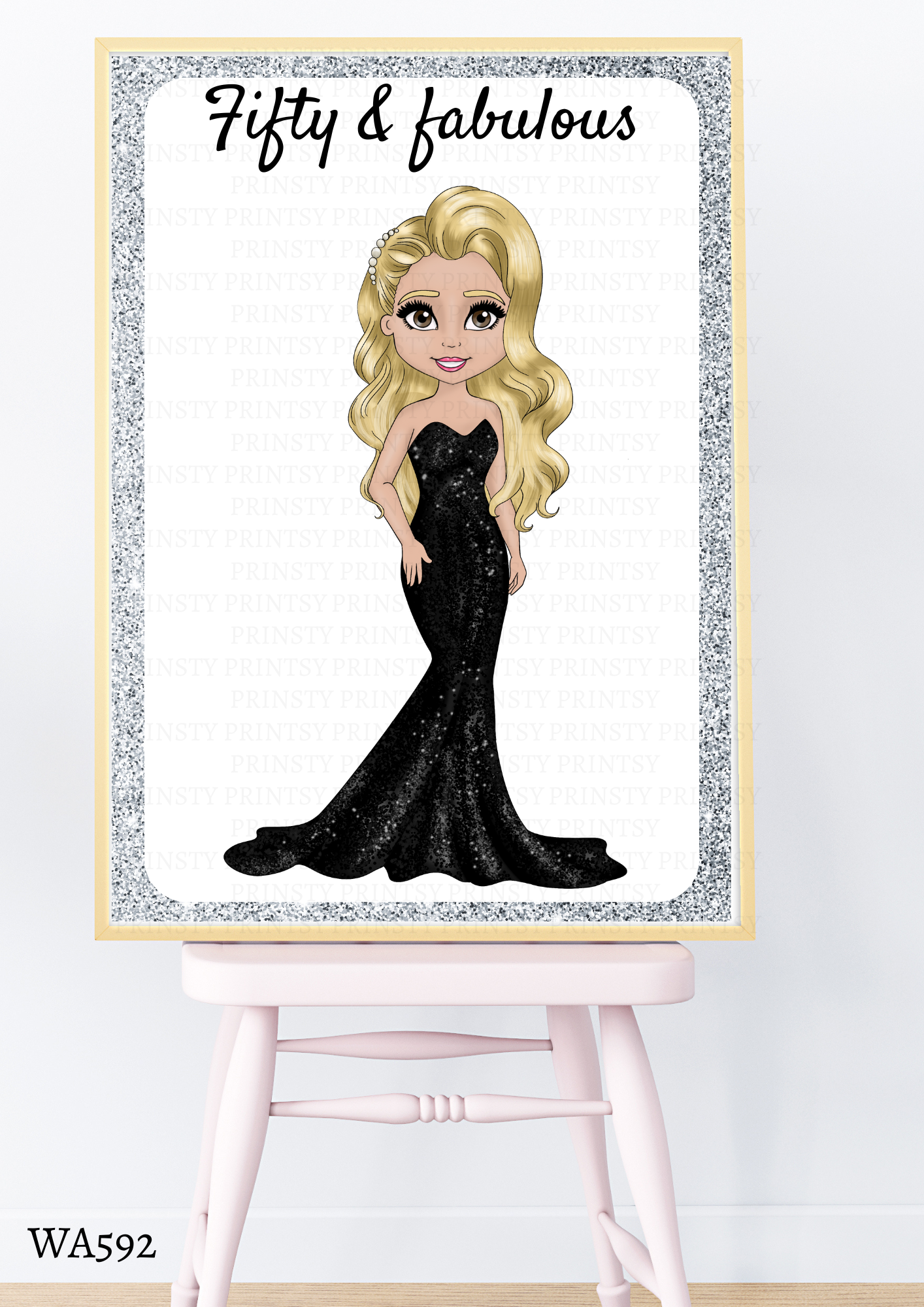 Elegant Dolly Wall Art