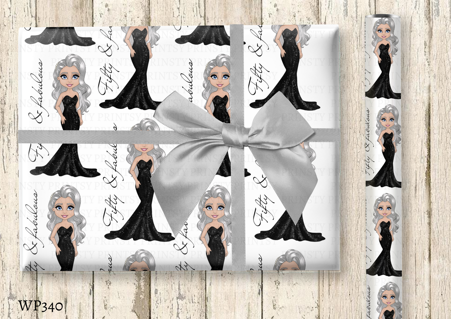 Elegant Dolly Wrapping Paper