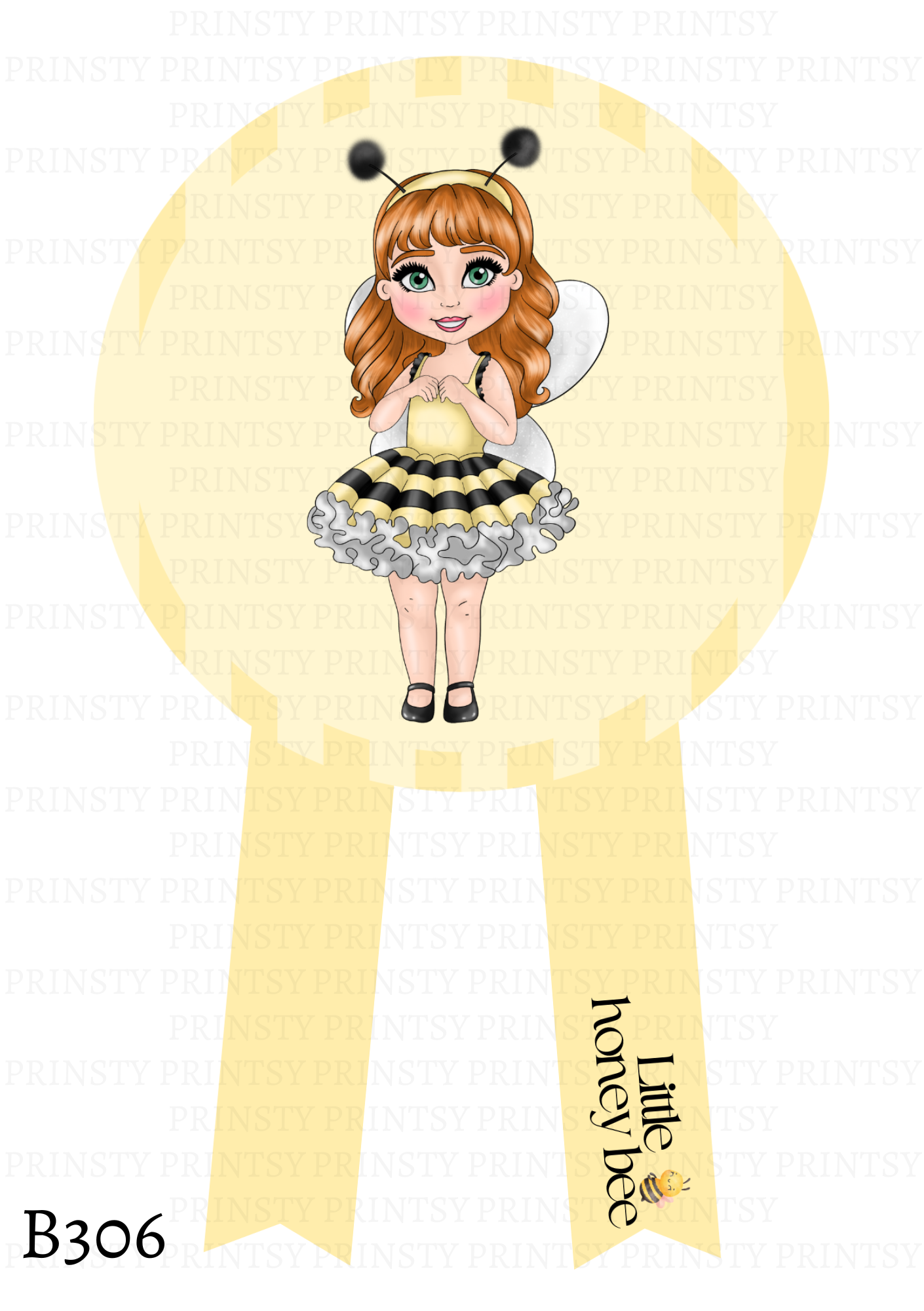 Little Honey Bee Dolly Badge