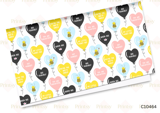 Bee Balloon Canvas